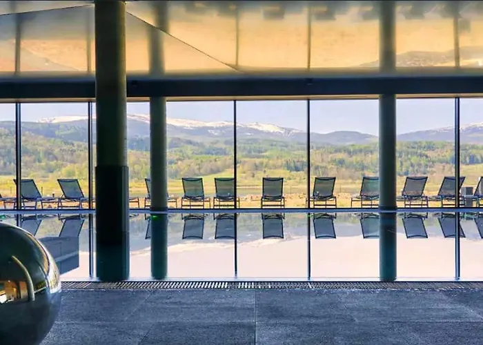 Lake Studio 28 - widok na góry i zalew- L&Hill Apartament