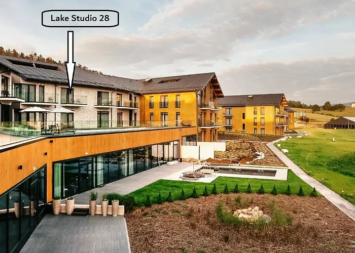 Lake Studio 28 - widok na góry i zalew- L&Hill *